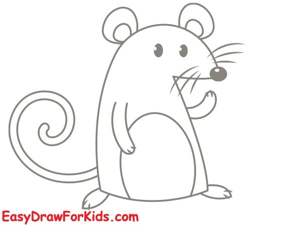 How To Draw A Mouse - 5 Ways (With Pictures)