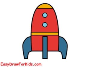 How To Draw A Rocket - 4 Ways (With Pictures)