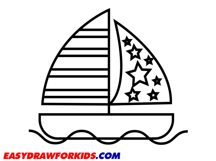 easy draw boat