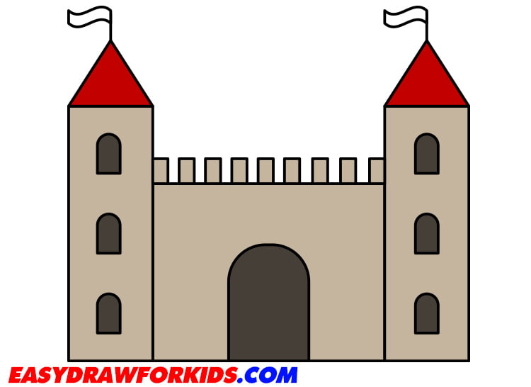 How To Draw A Castle - 4 Ways (With Pictures)