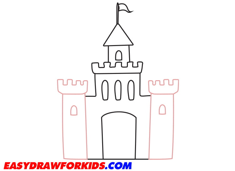 How To Draw A Castle - 4 Ways (With Pictures)