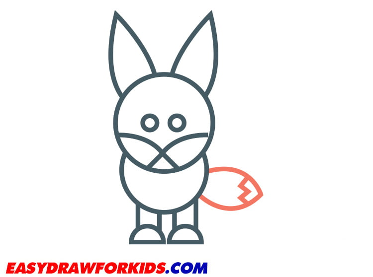 How To Draw A Cute Fox - Easy Draw For Kids