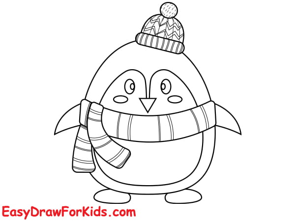 How To Draw A Penguin – 4 Easy Ways Penguin Drawing