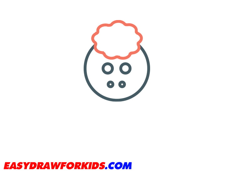 how to draw a lamb step 3