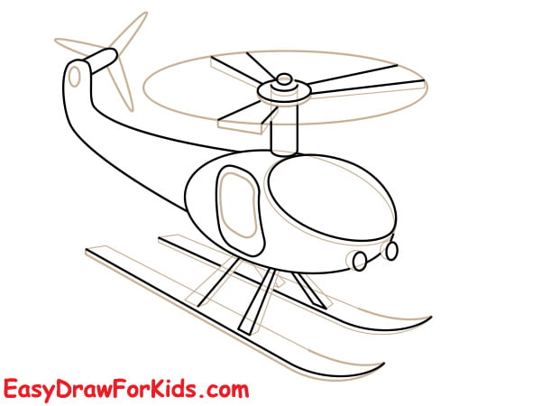 How To Draw A Helicopter - 5 Ways (With Pictures)