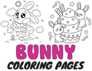 bunny coloring