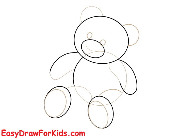 How To Draw A Teddy Bear - 4 Ways (With Pictures)