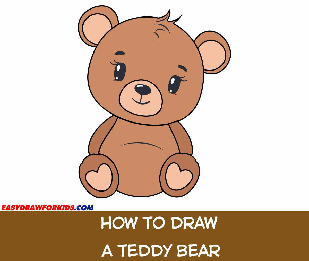 Teddy Bear Playing with Butterfly Drawing How to draw Teddy Bear Drawing  Easy Step by Step | Teddy bear drawing, Teddy bear drawing easy, Teddy bear  sketch