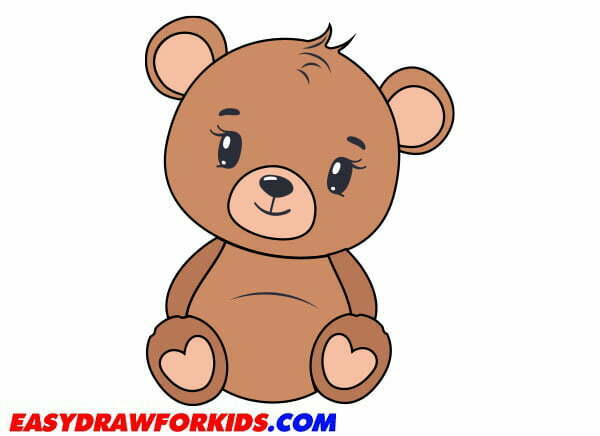 How To Draw A Teddy Bear