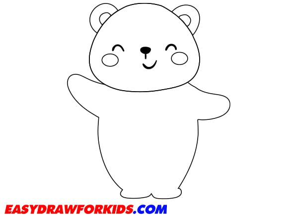 How To Draw A Polar Bear