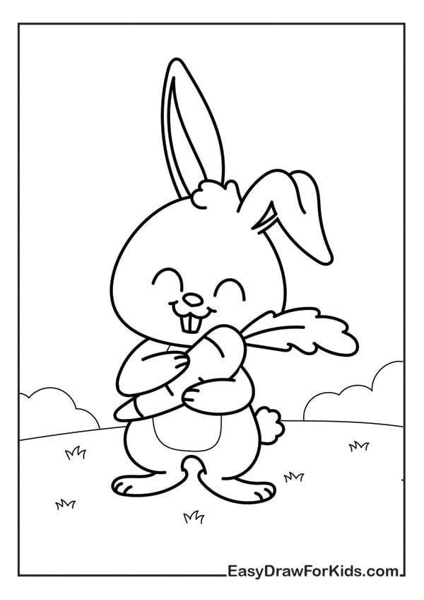 rabbit coloring pages