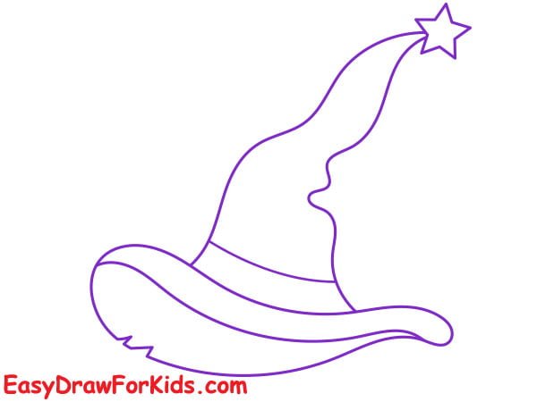 How To Draw A Witch Hat - 6 Ways (With Pictures)