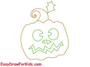 How To Draw A Halloween Pumpkin - 6 Ways (With Pictures)