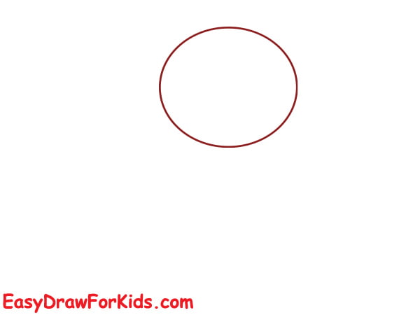 how to draw a devil boy step 1