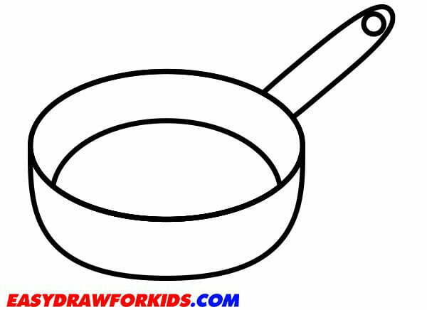 how to draw a dustpan