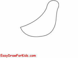 Simple Crow Shape How To Draw A Crow - 3 Steps (With Pictures)