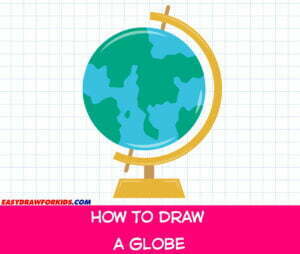 how to draw a globe