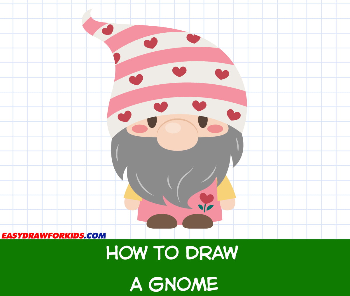 How To Draw A Gnome – 8 Steps (With Pictures)