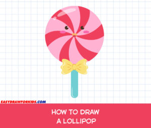 how to draw a lollipop