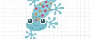 how to draw a gecko