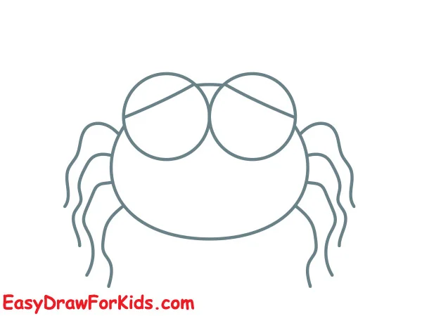 spider how to draw step 3