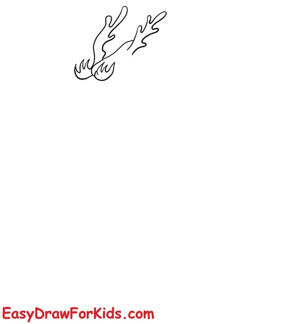 How to draw Chinese Dragon step 1