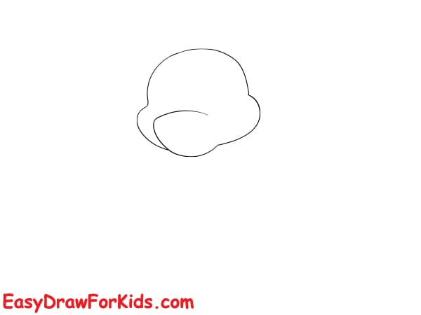 How to draw dragon step 1