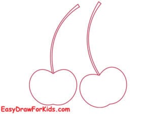 How To Draw A Cherry - 3 Ways (With Pictures)