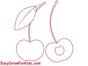 How To Draw A Cherry - 3 Ways (With Pictures)