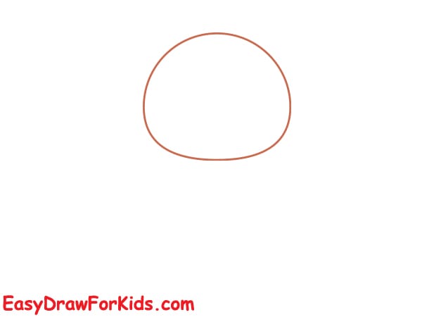 cute doll drawing step 1