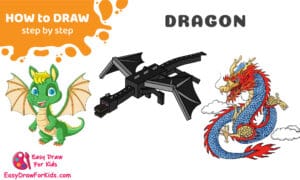 How To Draw A Dragon – 3 Ways (With Pictures)
