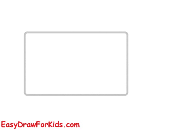 how to draw an ambulance step 1