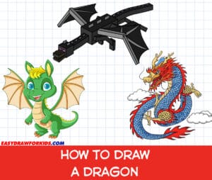 how to draw a dragon