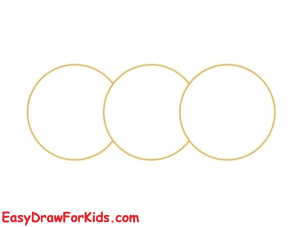 how to draw cheese balls step 1