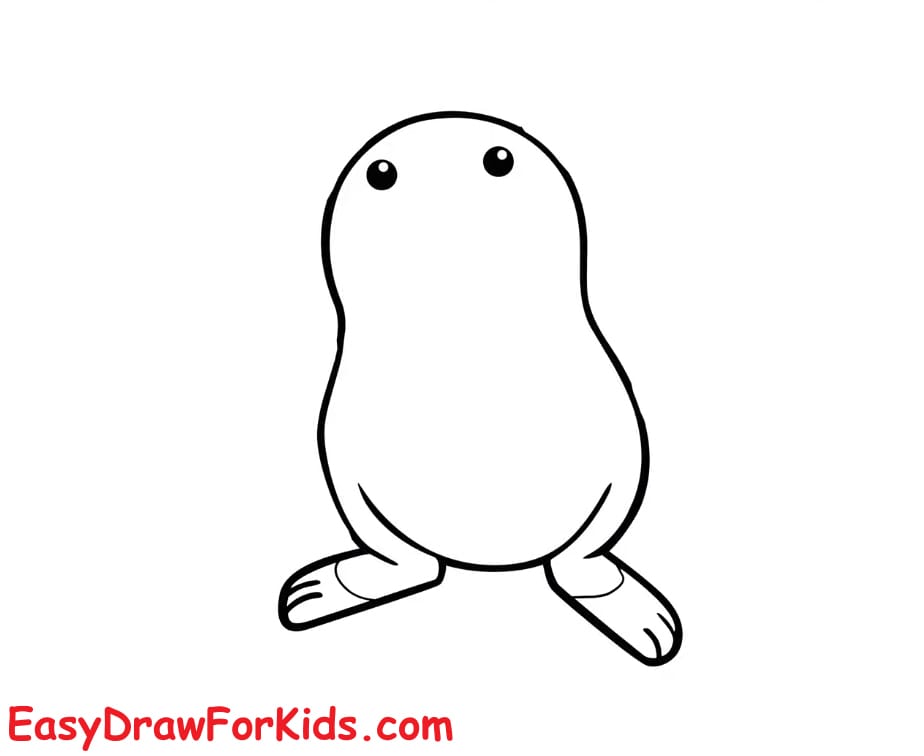 how to draw raichu step 3