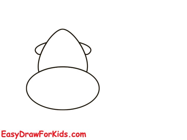 simple yak drawing step 2