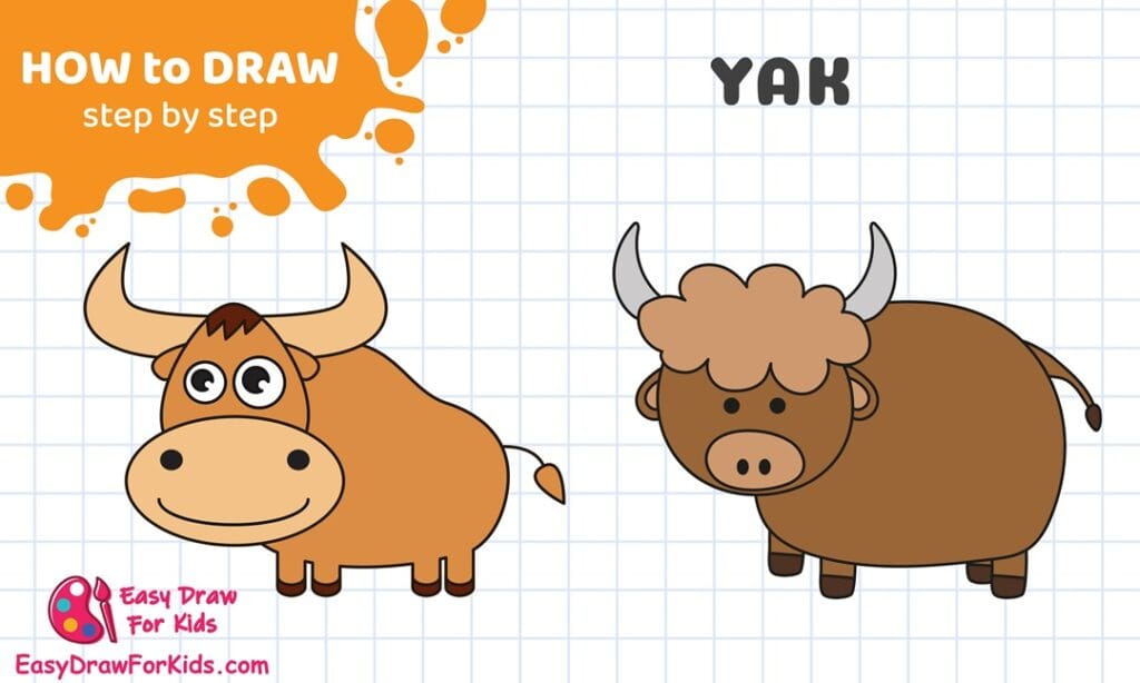 yak drawing