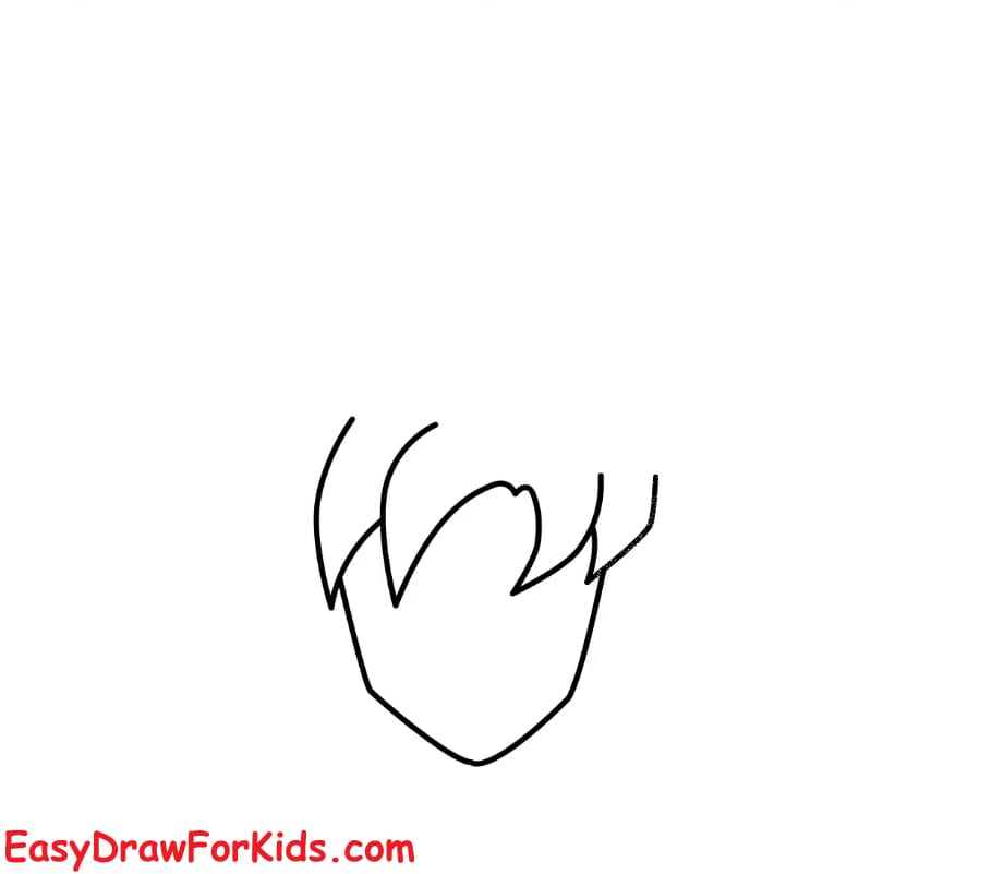 How-To-Draw-Goku-Ultra-Instinct-step-2