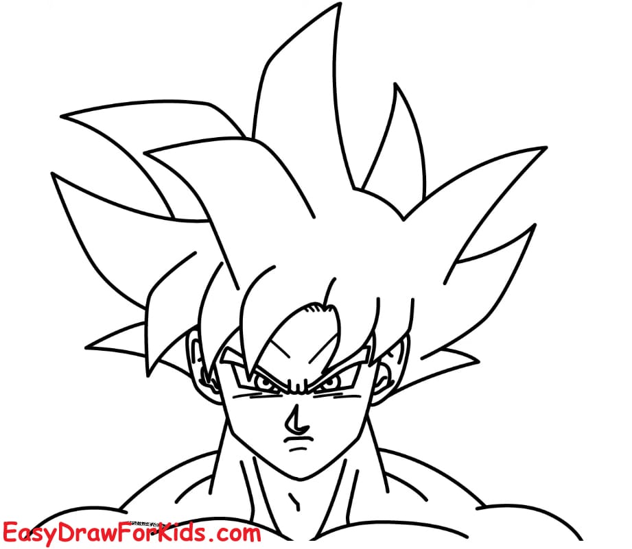 How-To-Draw-Goku-Ultra-Instinct-step-7