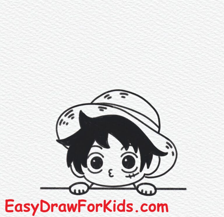 How To Draw Luffy - 3 Ways (With Pictures)