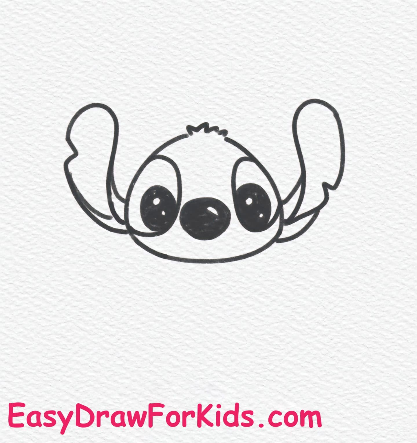 How To Draw Stitch - 3 Ways (With Pictures)