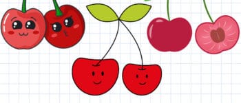 How To Draw A Cherry – 3 Ways (With Pictures)