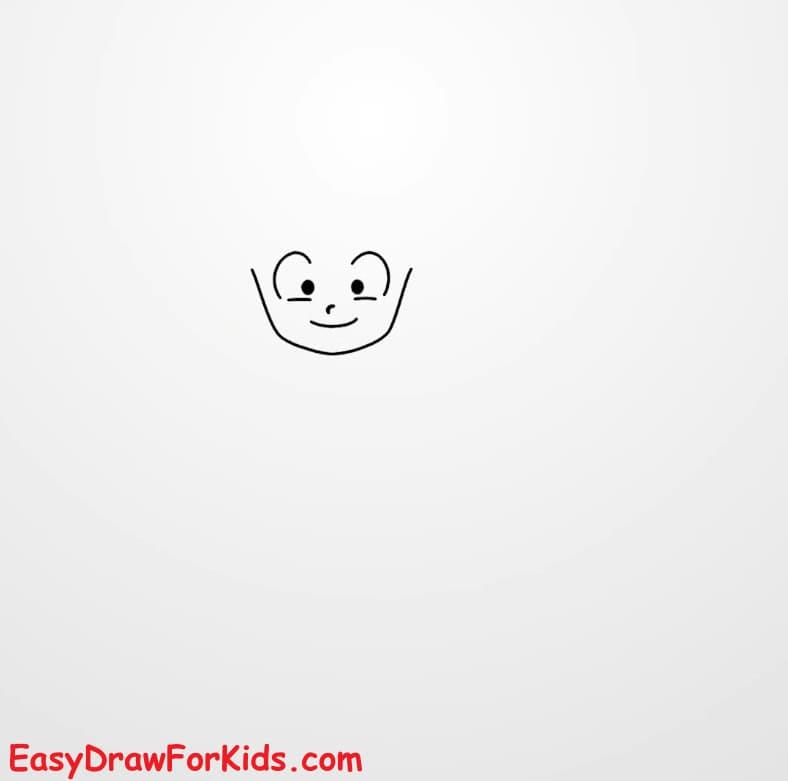 how-to-draw-kid-goku-step-2