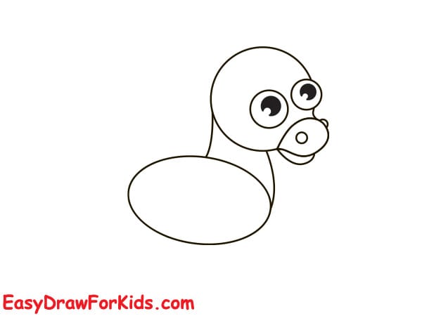 easy zebra drawing step 3