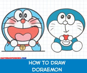 how to draw doraemon