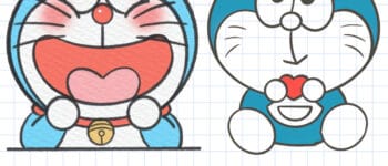 How To Draw Doraemon – 2 Ways (With Pictures)
