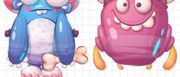 How To Draw A Monster – 2 Ways (With Pictures)