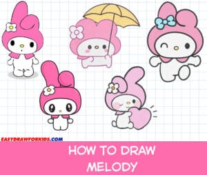 how to draw my melody