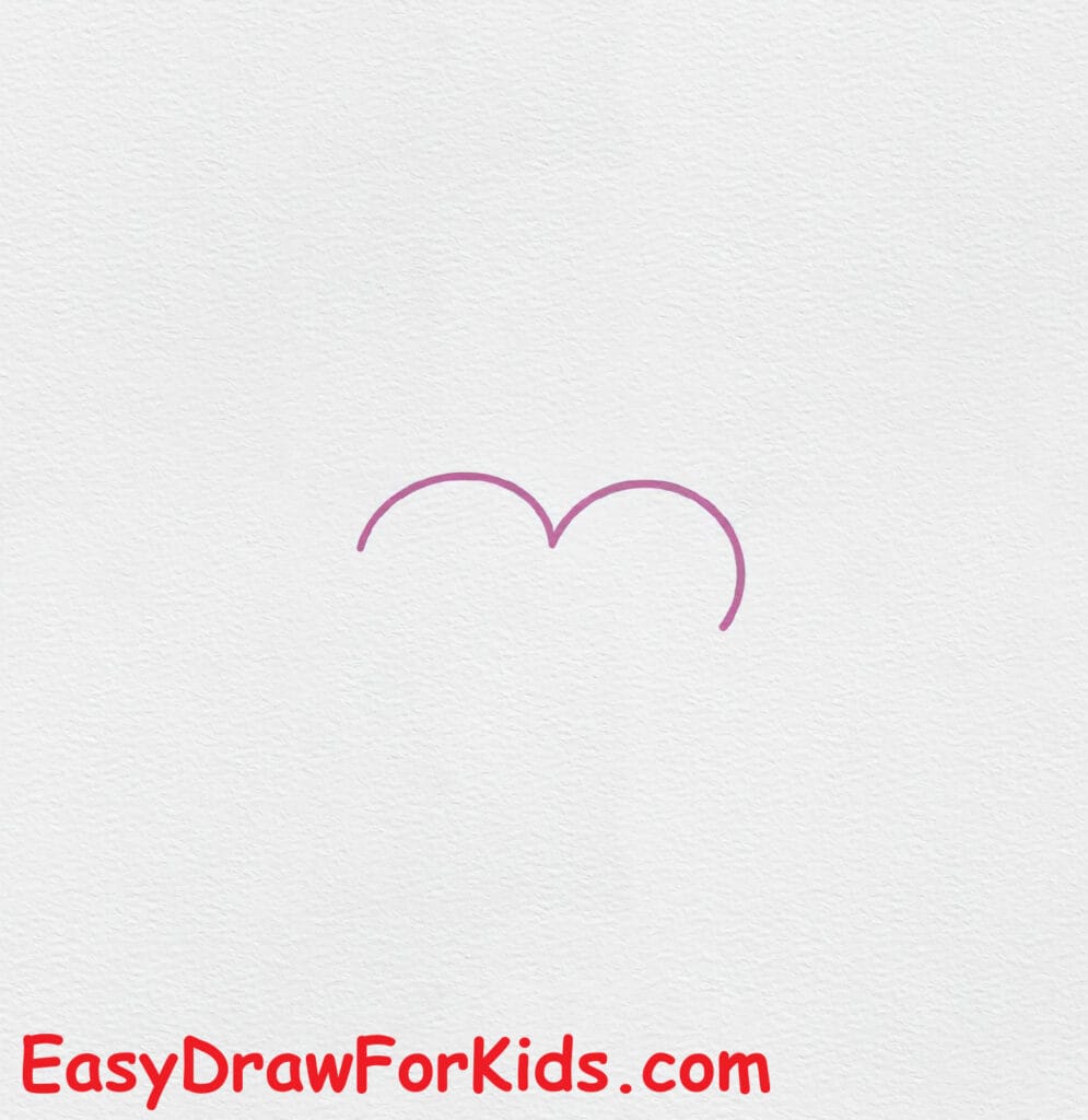 my melody drawing step 1