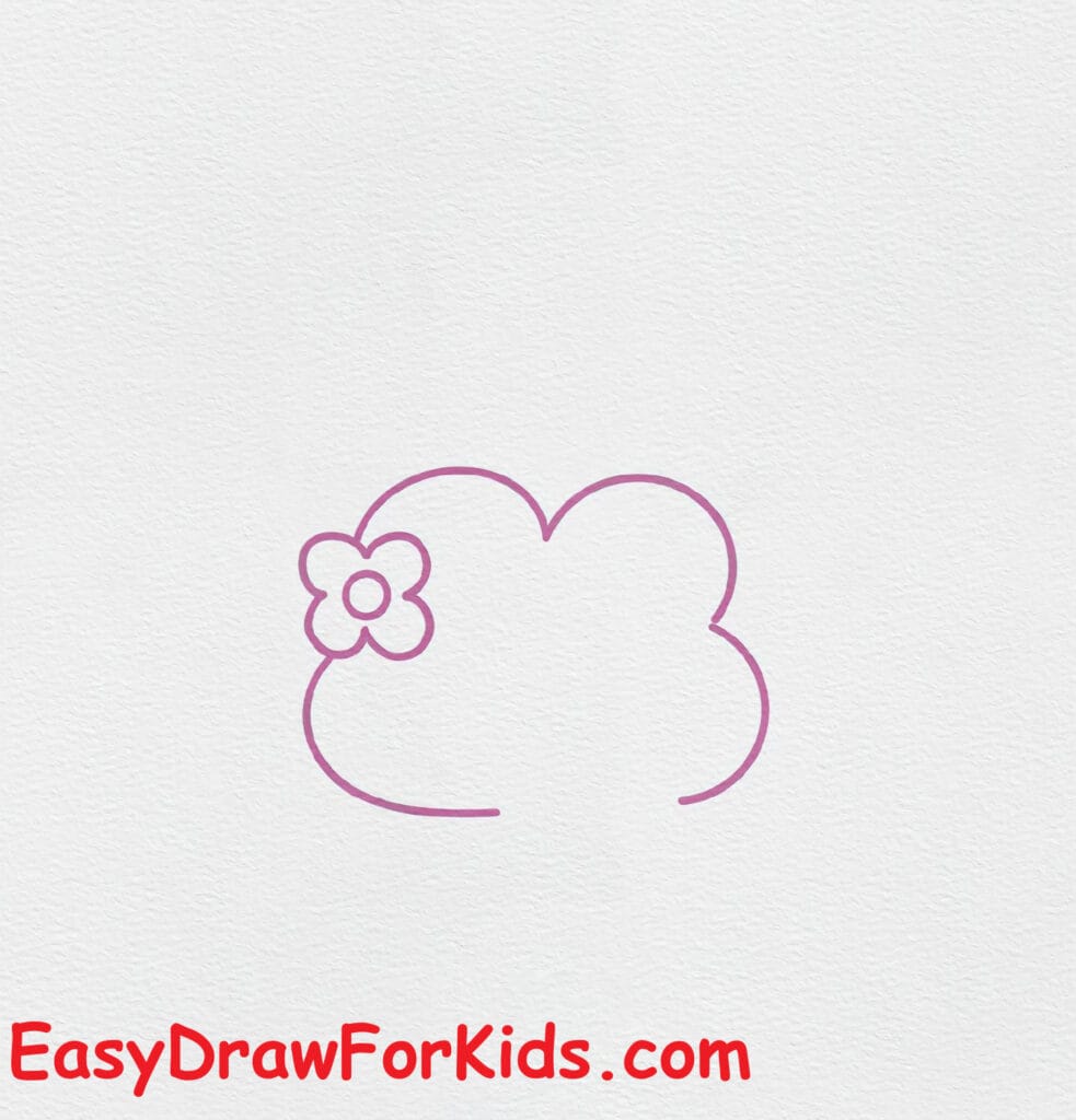 my melody drawing step 3
